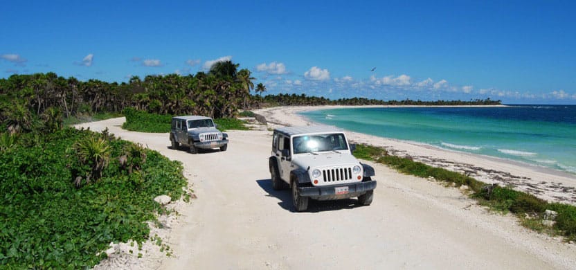 Insel Cozumel: Jeeptour