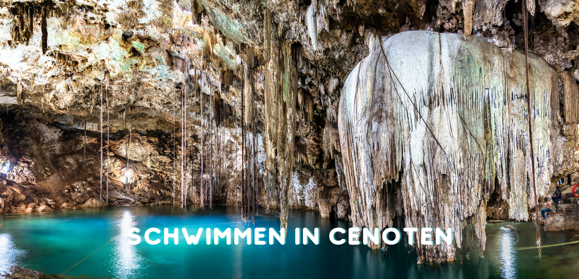 Yucatan Halbinsel: Schwimmen in einer Cenote